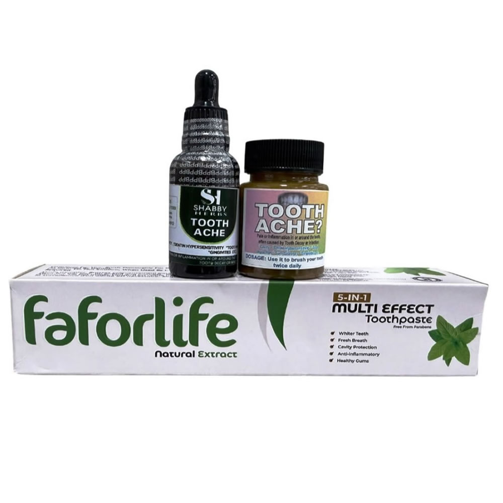 Shabby Herbal Toothpaste Combo